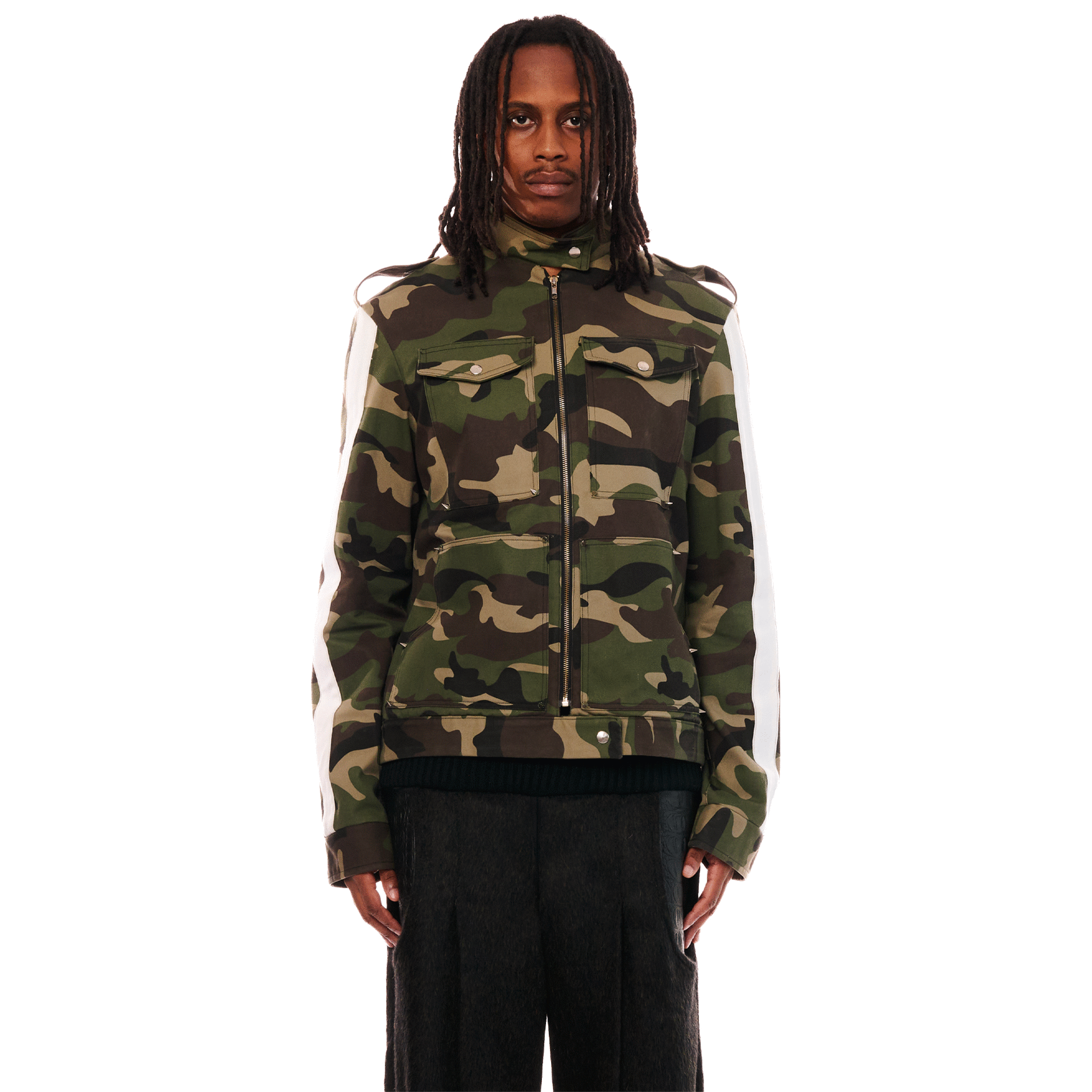 Motorcycle Jacket, Camo, ENFANT-SOLDAT COLLECTION