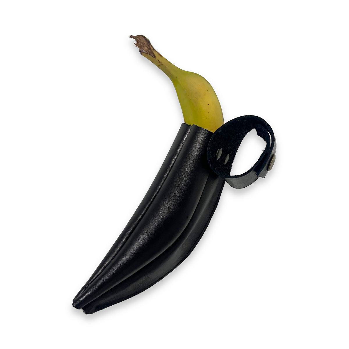 Leather Banana Holder, Black, MY GUN MY FREEDOM CAPSULE