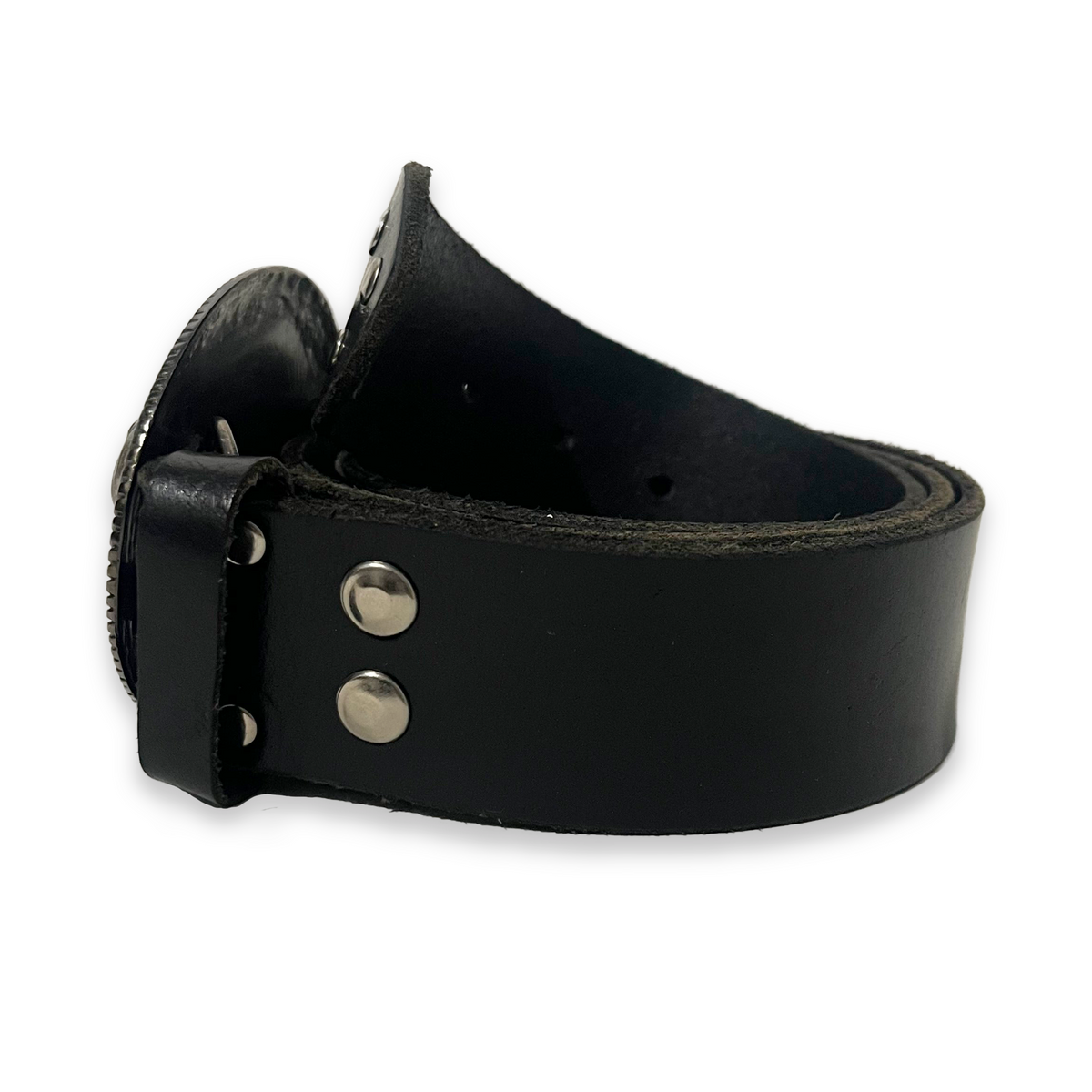 Freedom Eagle Leather Belt, Black, MY GUN MY FREEDOM CAPSULE
